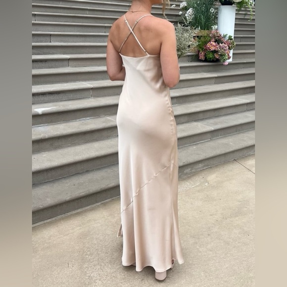 🥂 Show Me Your Mumu Tuscany Maxi Slip Dress - Picture 8 of 11